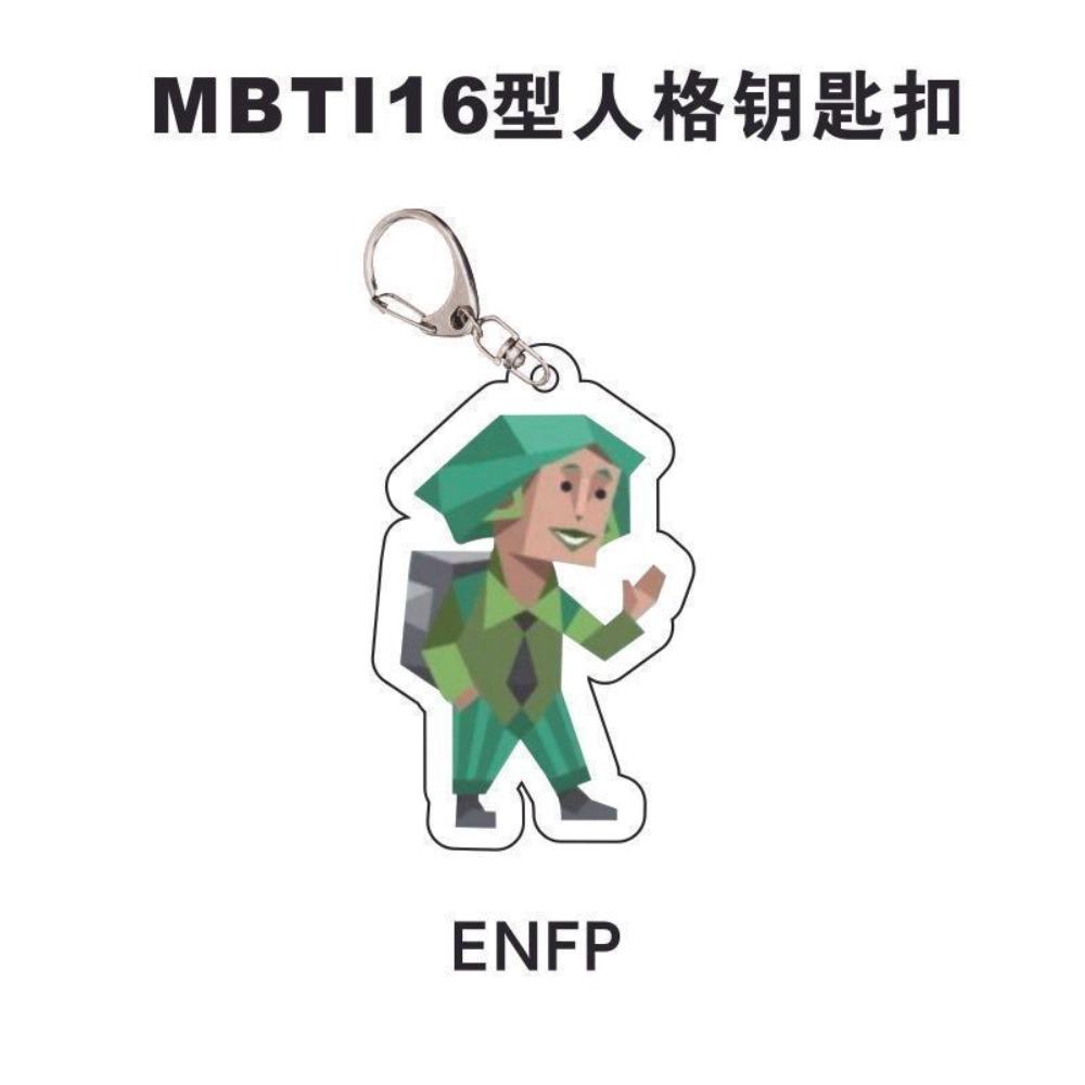 16 Типов личности MBTI Периферийный характер Классический персонаж Сэндвич Акриловый брелок Плакетка Настольное украшение Орнамент Подарок Подставка