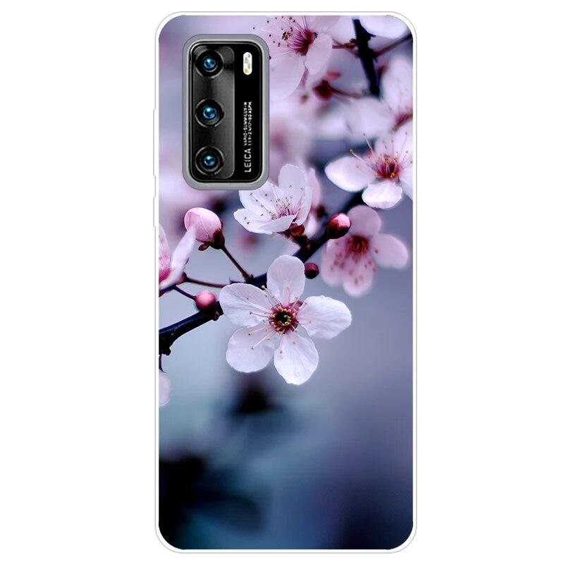 Lite Case For Huawei P40 Transparent Soft Tpu Protector Back Cover For Huawei P40 Lite E P 40 P40lite P40 Pro Cases Cover Bumper