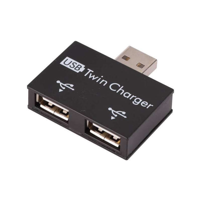 USB 2.0 Hub: Двухпортовый зарядный преобразователь