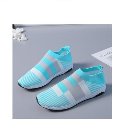 Новые летние женские туфли 2024 года с круглым носком на плоской подошве, вулканизированные туфли, женская дышащая повседневная обувь, полосатые прогулочные туфли, женские кроссовки