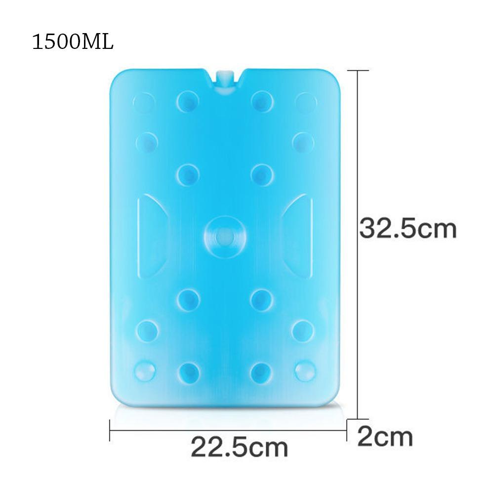 Blue Ice Crystal Box PE Refrigerated Shipping Cooling Box New Ice Box Food