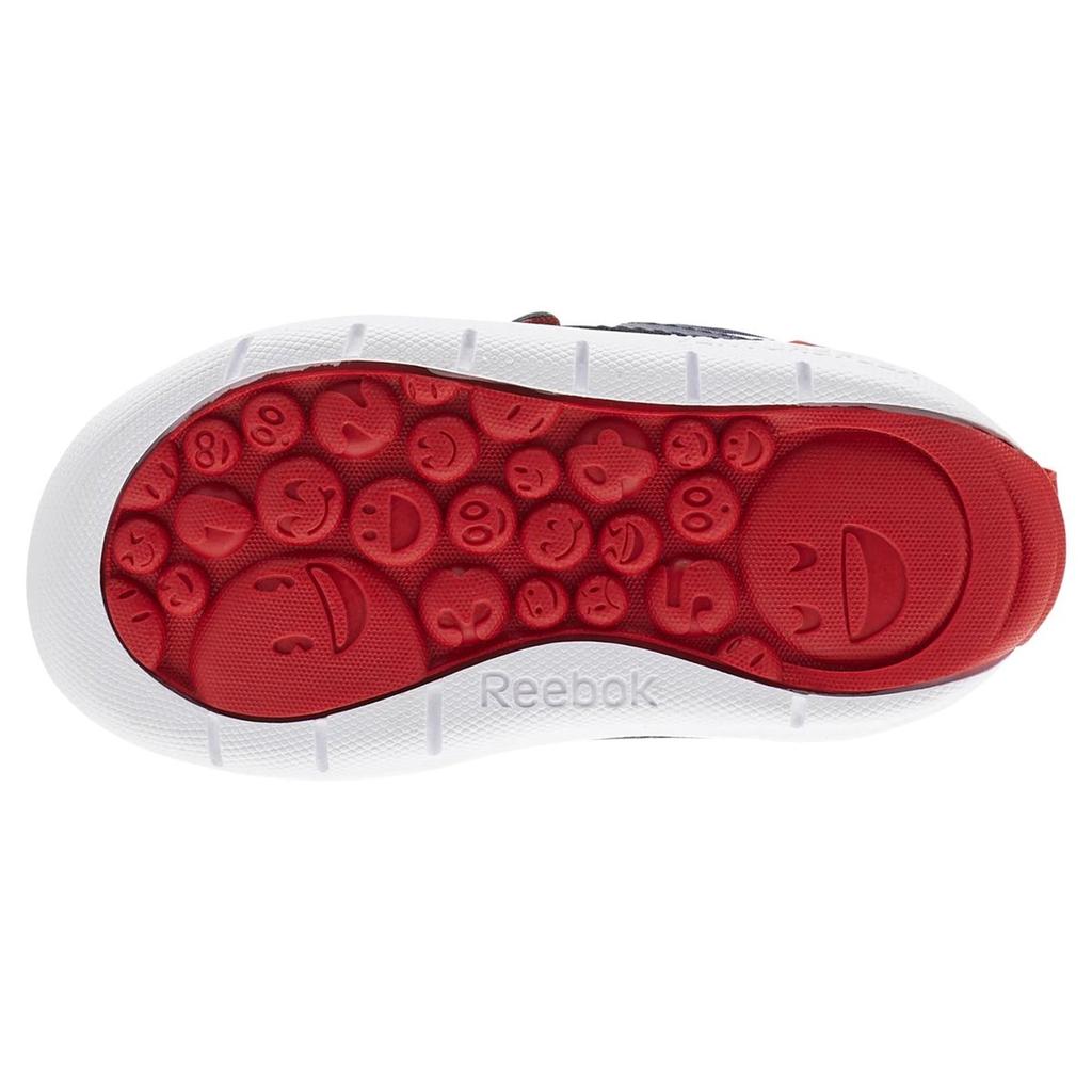 Reebok Ventureflex Chase 2 Удобные Универсальные Низкие Кроссовки для Ходьбы Детские кроссовки Синий Красный Белый CN3428