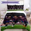 Messi 292 Customize your name Bedding Set Breathable Duvet Cover with Pillowcases Home Decoration Birthday Gift