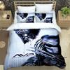This bedding set features a print inspired by the movie "The Predator." It's an exquisite set including a duvet cover and pillow