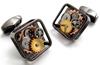 TATEOSSIAN Gunmetal Gear Cuffs (Cufflinks/Cufflinks)