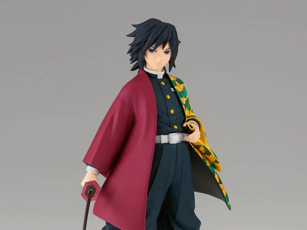 BANPRESTO Убийца демонов: Фигурка Kimetsu no Yaiba Kizuna no Sou 46-я форма Томиока Гию