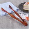 1Pc Bamboo Cooking Kitchen Tongs Food BBQ Tool Salad Bacon Steak Bread Cake Wooden Clip Home Kitchen Utensil MIT