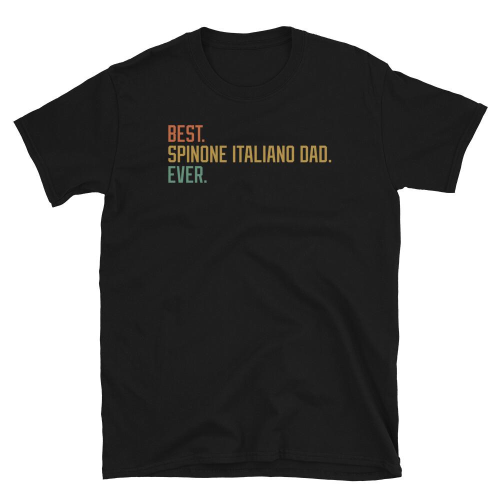 Best Spinone Italiano Dad Ever Dog Breed Puppy Short-Sleeve Unisex T-Shirt
