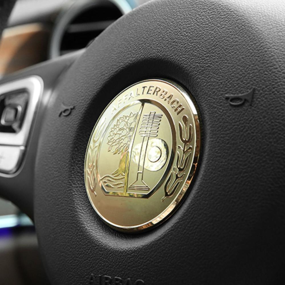 3D 52 мм Серебряная/Золотая наклейка на руль автомобиля с эмблемой для W463 W205 W177 W212 W246 W169 G63 GLC GLE AMG наклейка