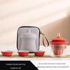 AQ National Tide Forbidden City Ceramic Travel Tea Set