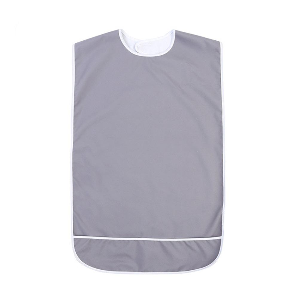 Oil Proof Adult Bibs Washable Elderly Bib Dirty Resistant Mealtime Bib Elderly Care