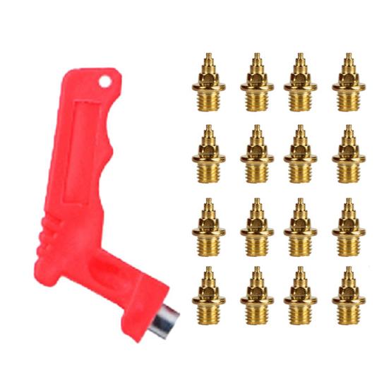 Yousheng 100 шт. шипов для беговых лыж из углеродистой стали, шипы для беговых и кроссовых кроссовок с ключом для шипов для спринтерских видов спорта, кроссовки