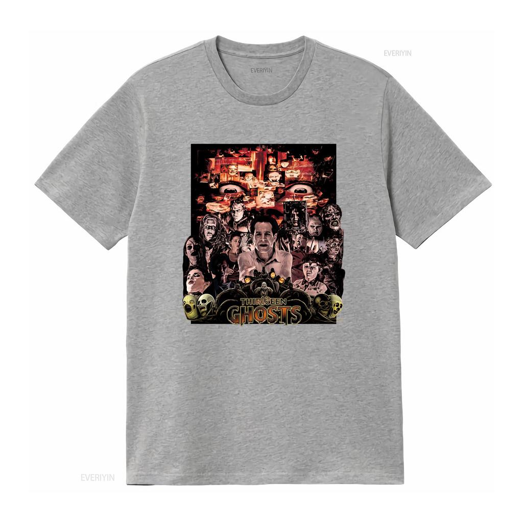 Thirteen Ghosts Horror Movie T Shirt for Cotton vintage Washed Stylish graphic designer clothes fashion Comfortable