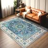Bohemian Style Carpet for Villa, Persian European Vintage Moroccan Style, American Living Room Rug, Living Room Mat, Sofa Coffee Table Blanket,