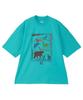 The North Face Yosemite Animal Geyser M S/S Tee, Aqua,