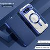 Кросс-бордовый кожаный чехол Golden Shield MagSafe для Google Pixel 9/10 с магнитным слотом для карт