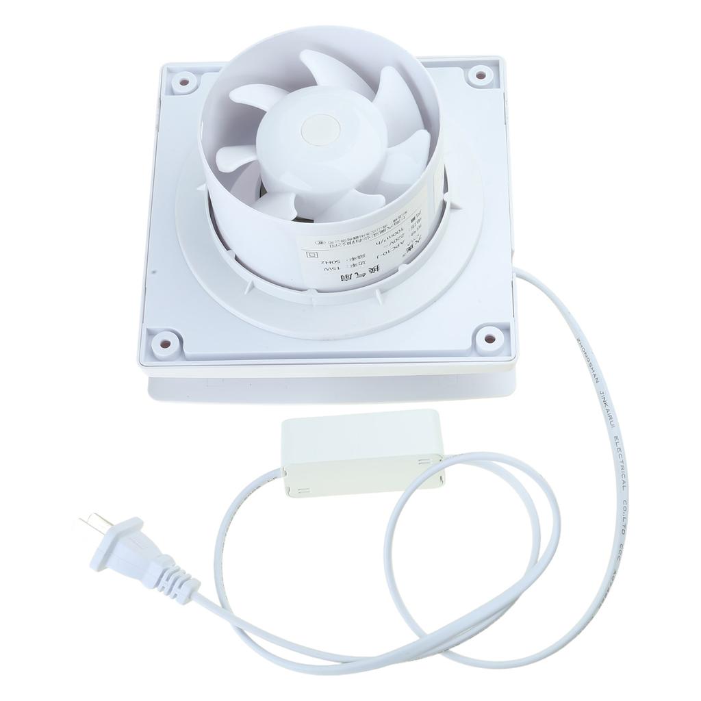 Bathroom Exhaust Fan 100mm with Humidity & Timer Quiet Operate Powerful 12W Ventilation Fan Simple Installs for Kitchen