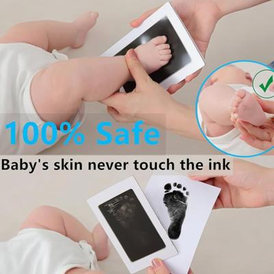 Бесконтактный набор для отпечатков лап. Подушечка с чернилами Clean Touch и карточки для отпечатков. Без грязи. Подушечка для отпечатков лап питомцев для собак и кошек. Сувенир с отпечатком стопы младенца.