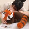 Cute Cute Little Raccoon Doll Plush Toy Simulated Little Panda Hug Pillow Doll Rag Doll Children's Gift