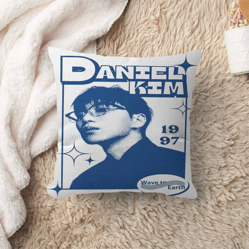 WWave To Earth Summer Flows Personalized Pillow Cover Kids Bedroom Wild Party Decor Pillowcase kid Birthday shower Gift