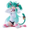 Hatsune Miku Desktop Cute Figure - Cat Ear T-Shirt Version