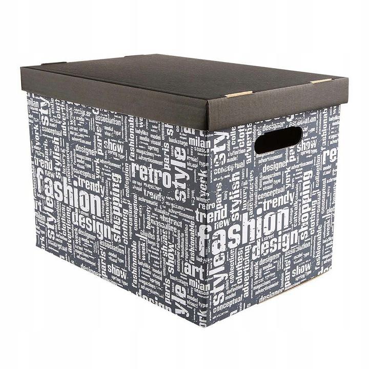 Decorative ECO storage box 45x31x32cm