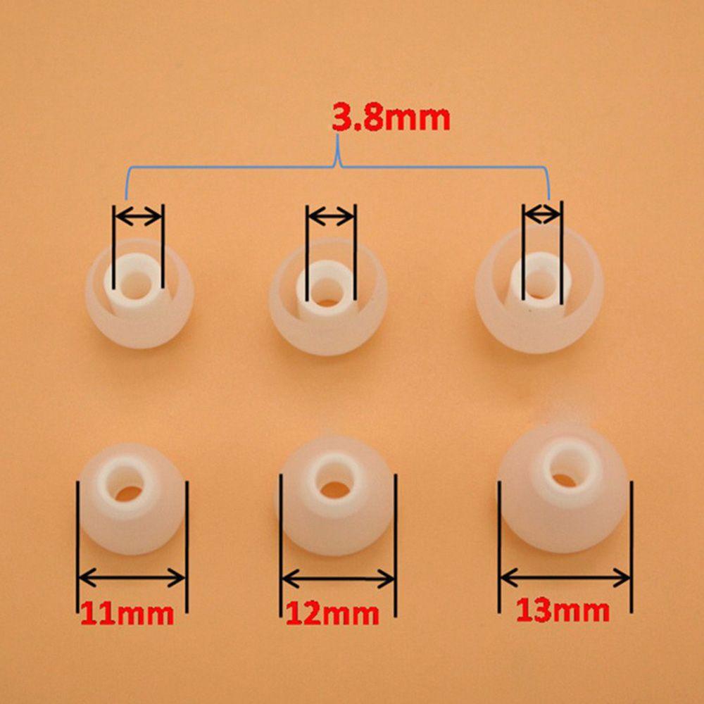 Multiple Color Lightweight Headphone Dual Color Earphone Eartip Cover Earbuds Caps Ear Pads Eartips