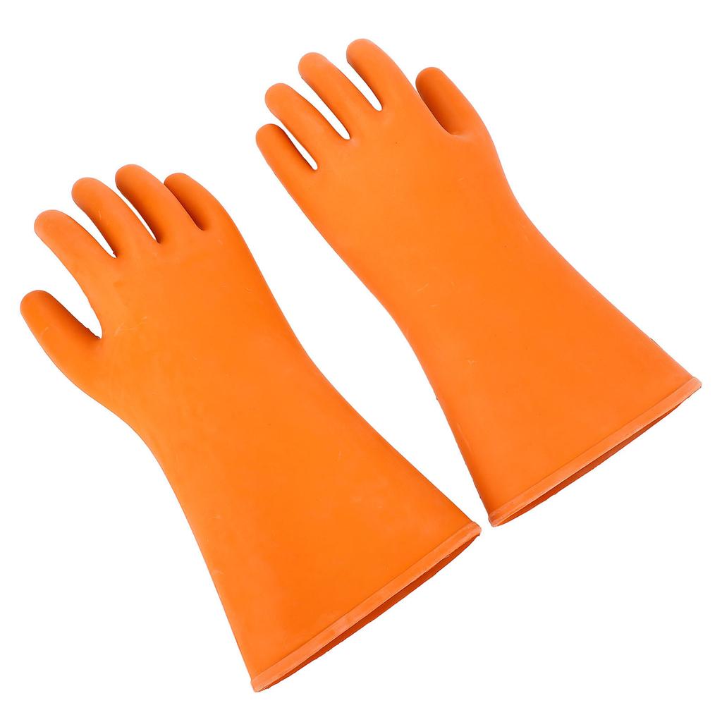 1 пара перчаток с высоким напряжением, резиновые, устойчивые к порезам, водонепроницаемые, 20000 В, 12 кВ, электрик