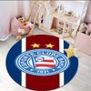 1PC round rug Esporte Clube  Printed Round Area Rug ,Rug For Home Office, Round Chair Rug, Decorative Carpet Fan gifts Christmas gift