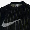 Nike Logo Print Crew Neck Pullover Sweatshirt Men Sweatshirt Black CJ0807-011