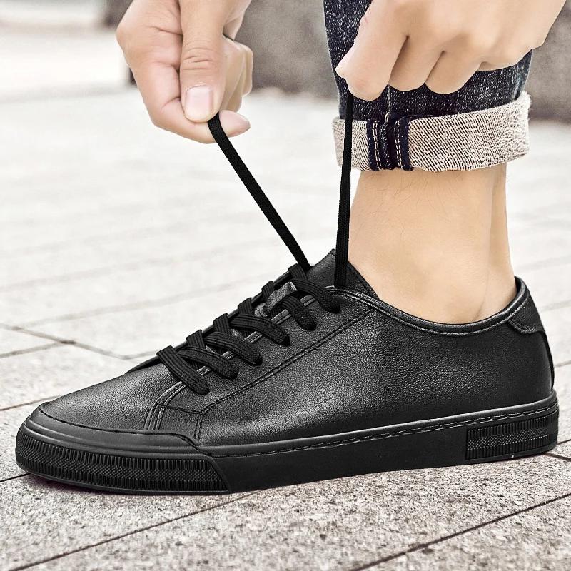 Fashion Italian Casual Leather Board Shoes Flat Designer Hollow Out Walking Shoes Classic Summer Trendy All-match Platform Oxford Shoes