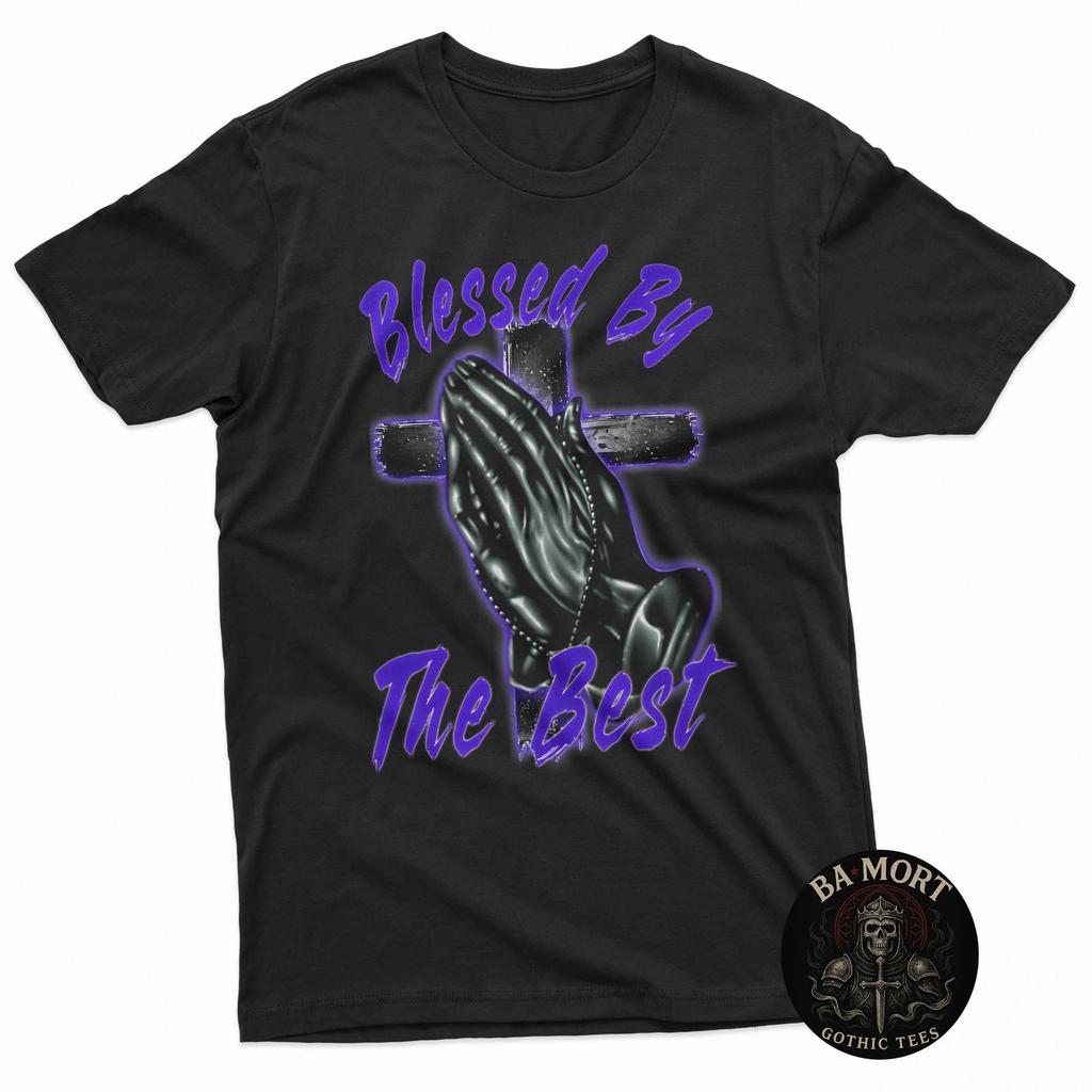 Blessed By The Best Faith Spiritual Religious T-Shirt