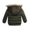 Утепленная парка Kinder Jungen Winterjacke Dicker Mantel Stepp Mantel Stepp Kapuze