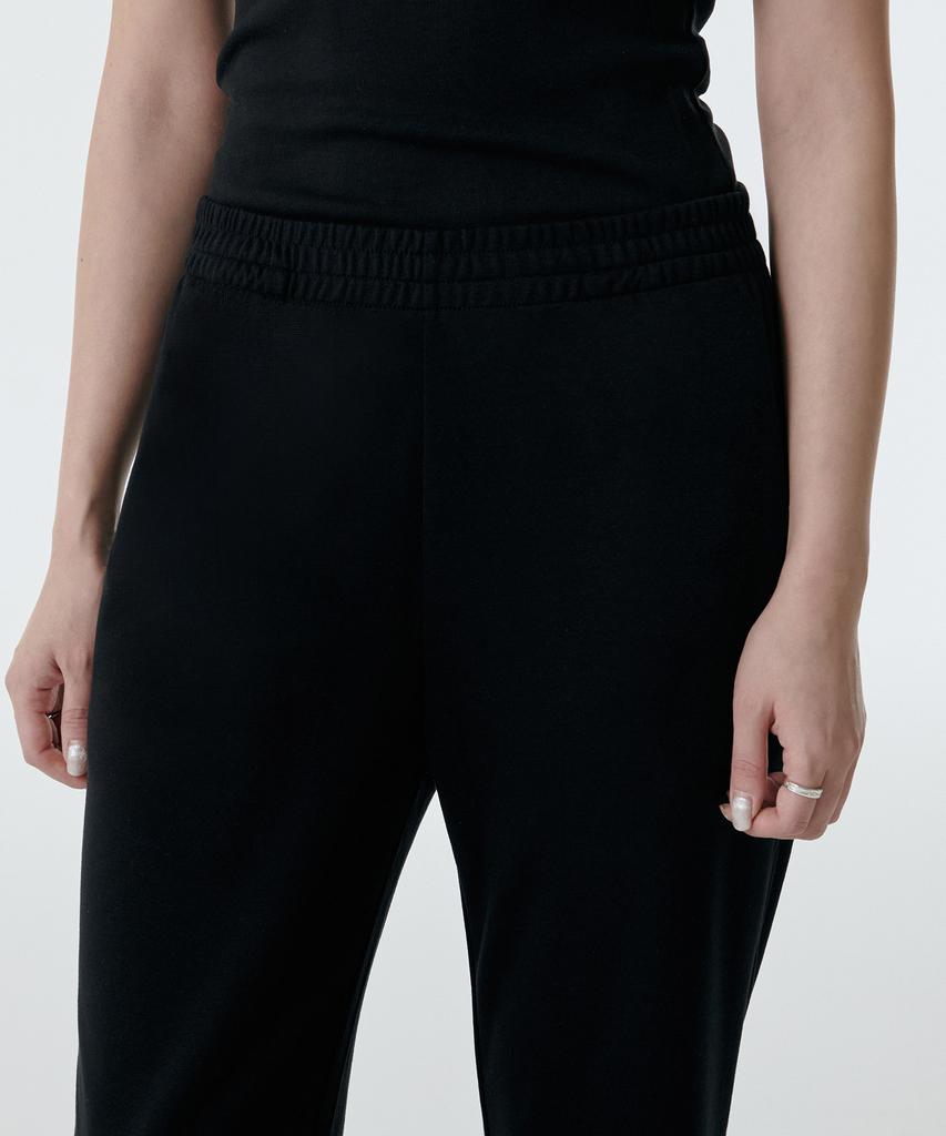 MUSINSA STANDARD WOMAN Women'S Skirt Layered Jersey Pants [Black]