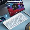Компактная беспроводная Bluetooth-клавиатура от производителя, 78 клавиш, легкая, портативная клавиатура Teclado Tastatur Clavier Tastiera