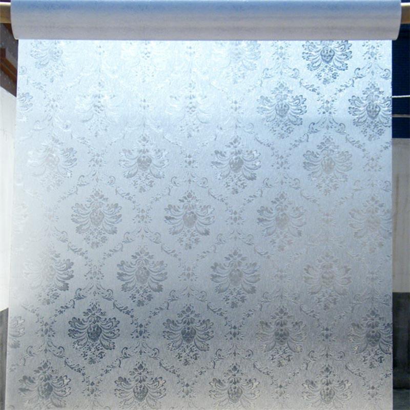 1 рулон, наклейка для домашнего декора, витражная пленка для оконного стекла, 3D декоративные самоклеящиеся наклейки