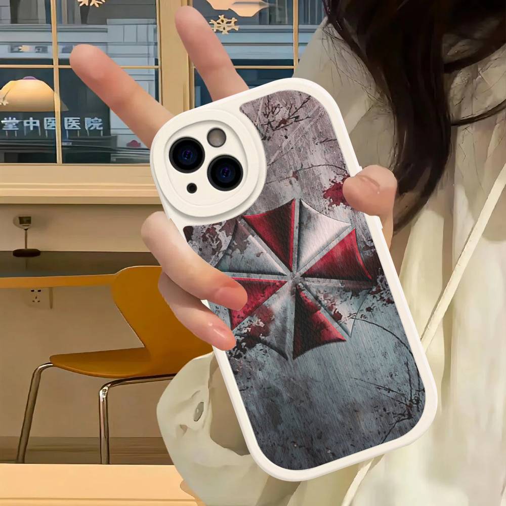 Чехол для телефона R-Resident Evil Games для IPhone 16 15 14 13 12 11 Pro Max Plus Ударопрочный кожаный чехол