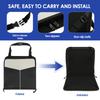 Детское дорожное сиденье с ремнем безопасности, Дорожное сиденье-переноска для детей для багажной тележки, Портативное складное детское сиденье, Нескользящая переноска для малышей