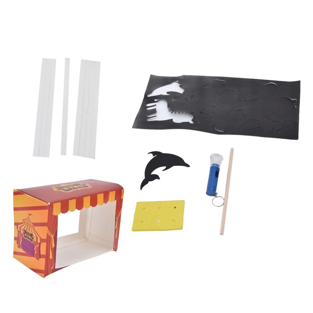 Kid"s DIY Shadow Puppets Toys Creativity Educational Handmade Toys for Children