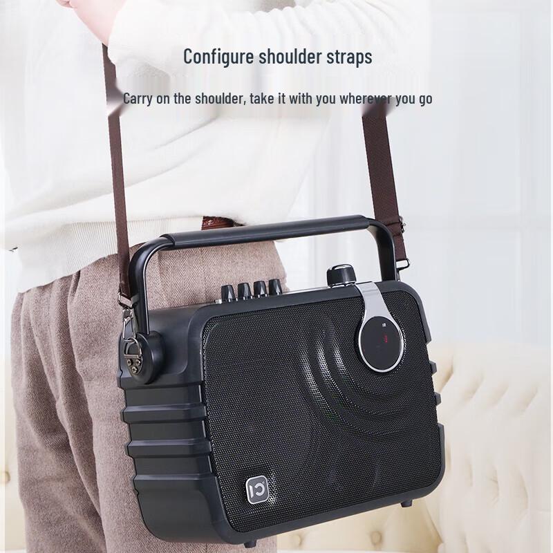 Портативная Bluetooth-колонка K6 для уличного караоке и музыки