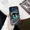 Крутой чехол для телефона с Чеширским Котом C для iPhone 17,16,15,14,13,12,11 Plus,Pro Max,XS,Мягкий силиконовый черный чехол
