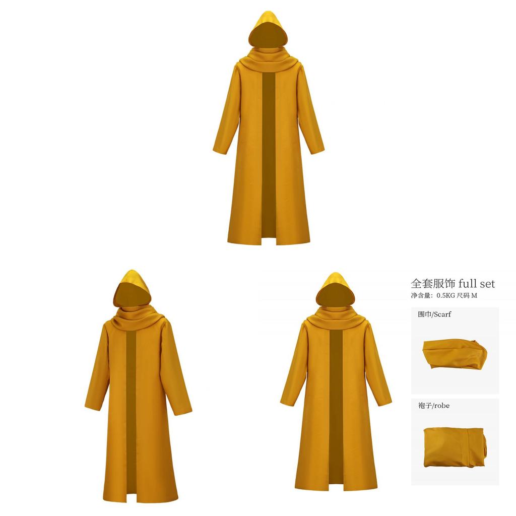 Cthulhu Cosplay Costume With Hooded Cloak For Stage Performance And Themed Parties
