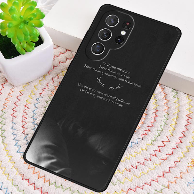 Силиконовый чехол для телефона с изображением сериала Ганнибал Для Samsung Galaxy note 10 pro S26 S25 S24 S23 S22 S21 Plus S25Ultra Чехол Capa