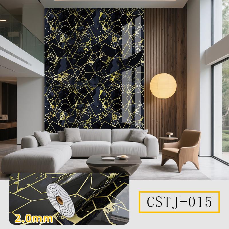 Самоклеящаяся водостойкая мраморная плитка Наклейка на стену для ТВ-фона и декора