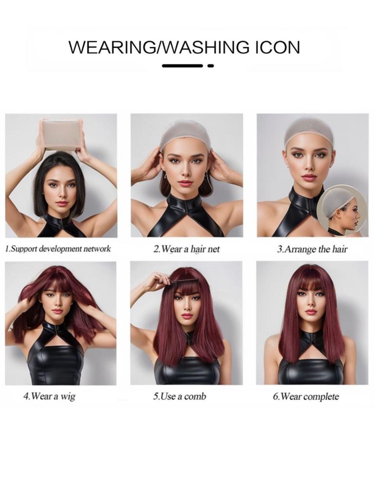 Льняной Желтый Воздушный Лю Хайбо Волнистая Голова Химическое Волокно Синтетический Парик | Модный Горячий Дышащий Интранет Высокого Качества Головной Убор