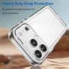 For iPhone 17 Pro Case iPhone 17 Pro Cover TPU Border Acrylic Backplane Protective Phone Cases For iPhone 17 Pro Max Air Funda