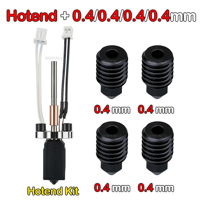New Upgrade Hotend For Creality K1C/K1 MAX hotend Replaceable nozzle Brass Hard For K1 SE hotend Kit 3D printer