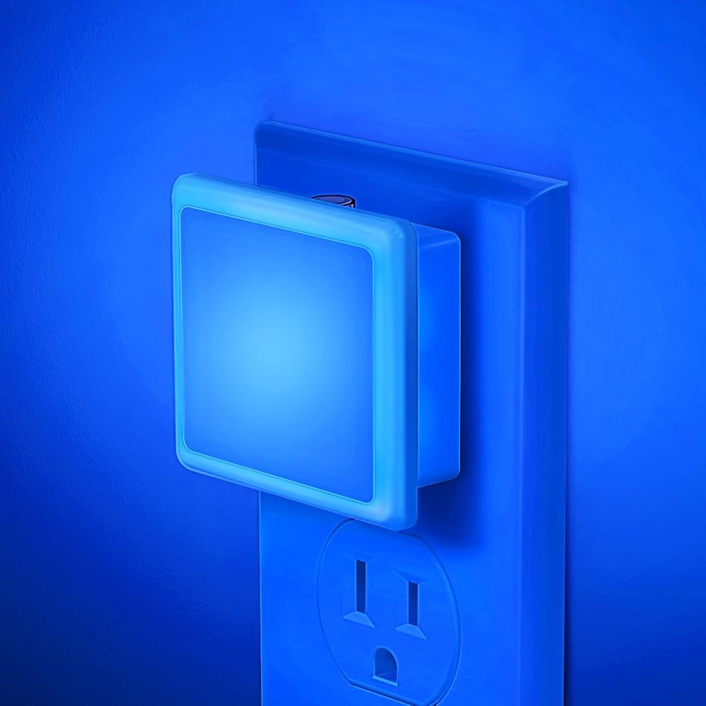 JandCase Night Lights Plug into Wall 2Pack,Plug in Night Light Dusk-to-Dawn