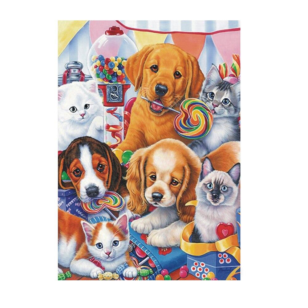 Пляж закат пейзаж круглая алмазная мозаика животное алмазная вышивка красота вышивка крестиком искусство 5D алмазная живопись домашний декор