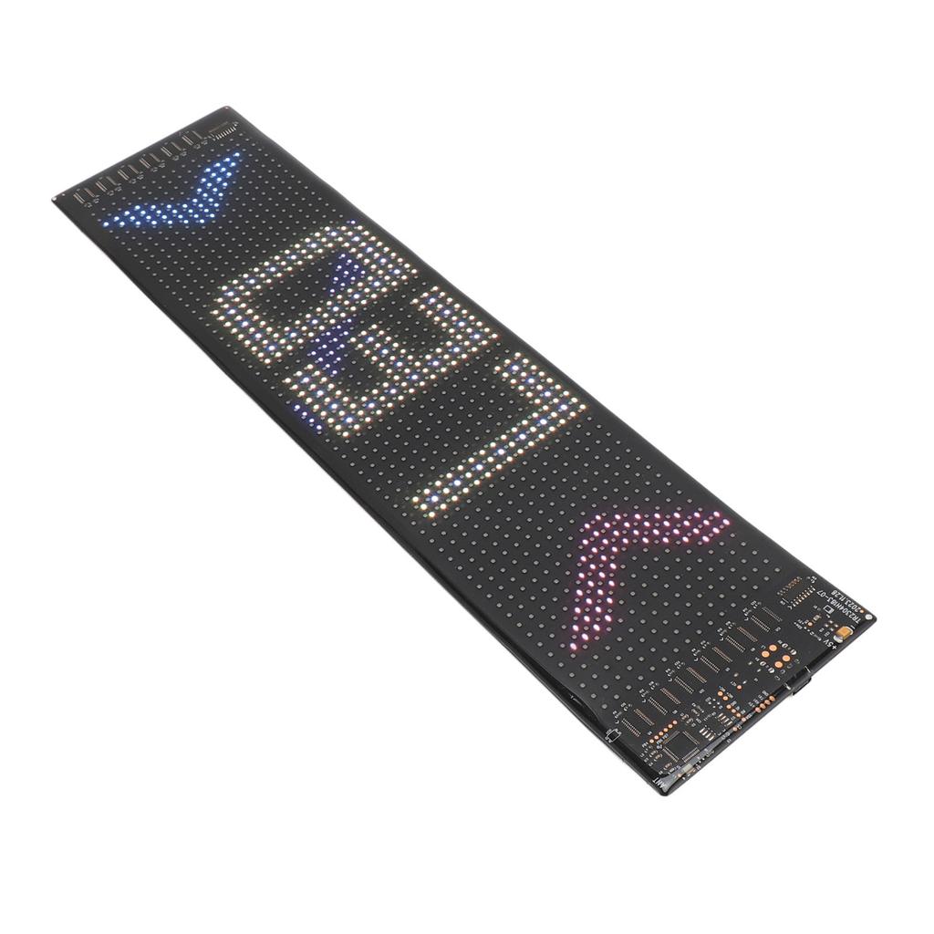 LED Car Sign Flexible LED Matrix Panel APP Control Custom Text Pattern Programmable Scrolling Sign
